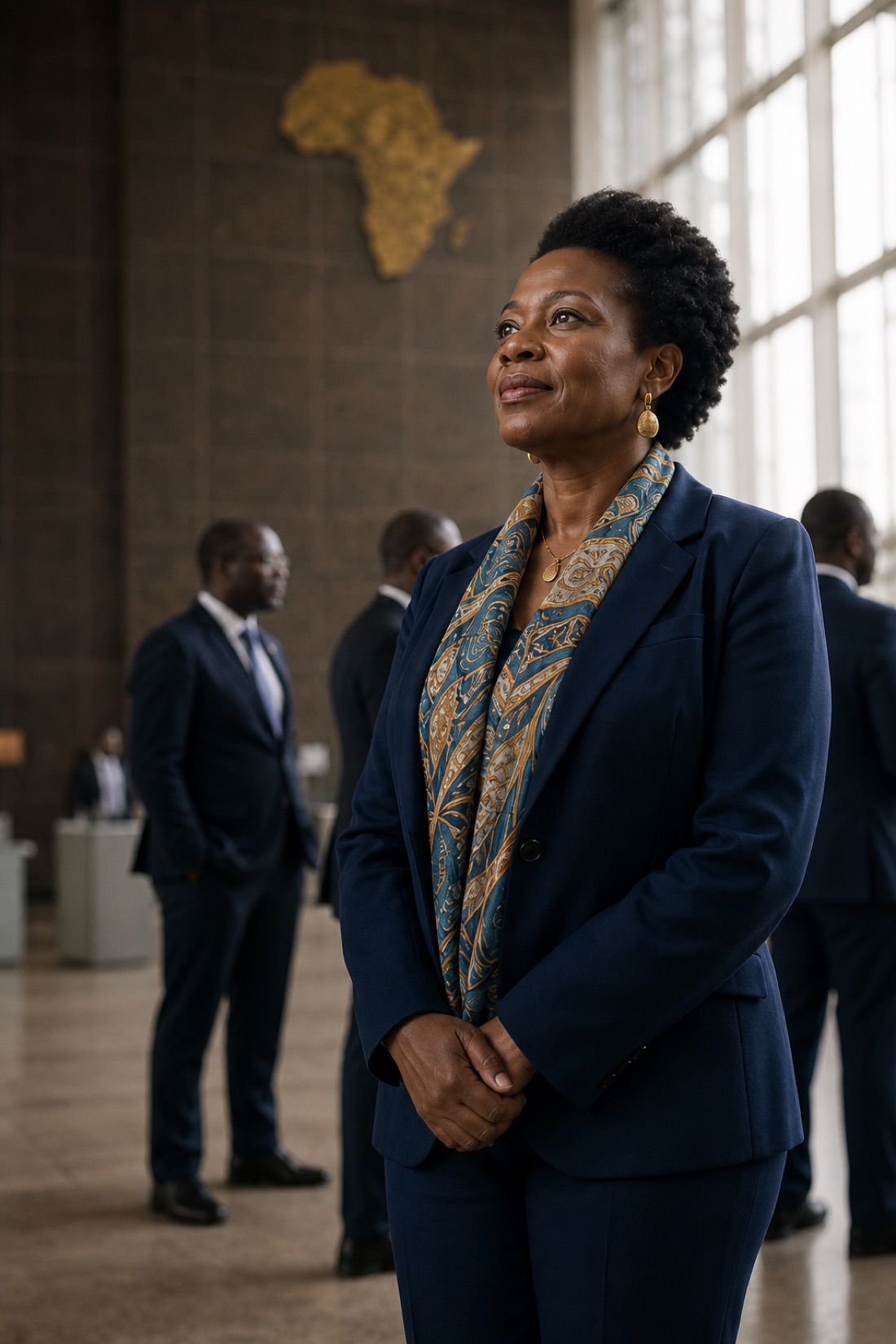 Dirigeante africaine dans un environnement institutionnel